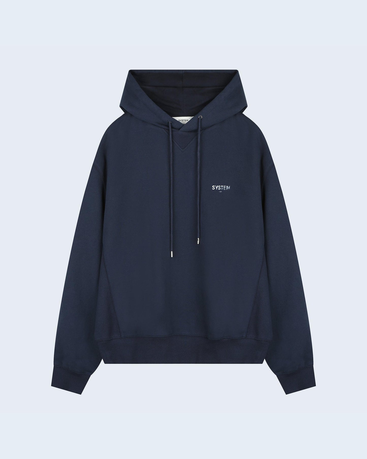 Hoodie With Floating-Fabric Logo