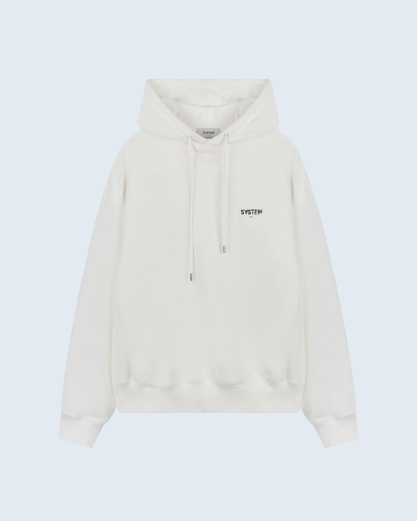 Hoodie With Floating-Fabric Logo