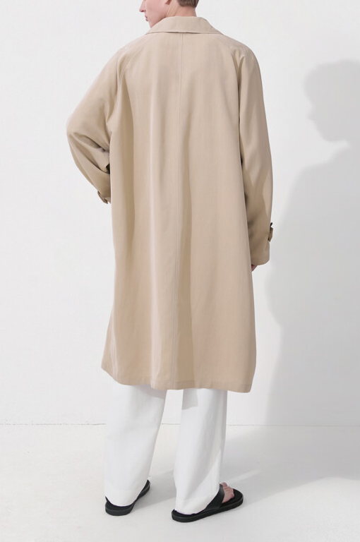 Soft Balmacaan Coat