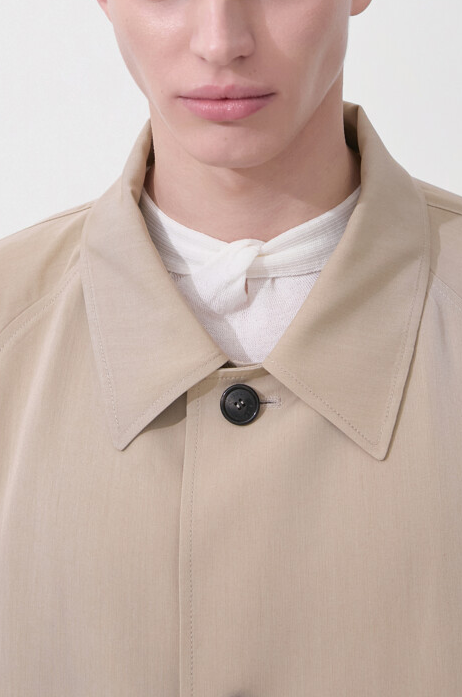 Soft Balmacaan Coat