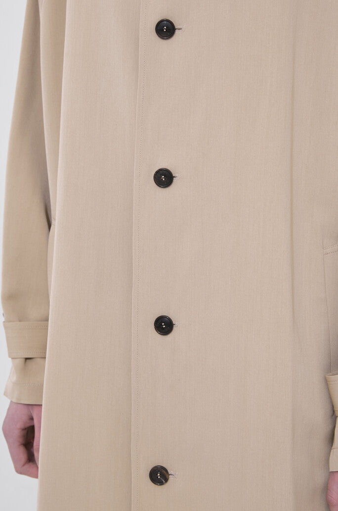 Soft Balmacaan Coat