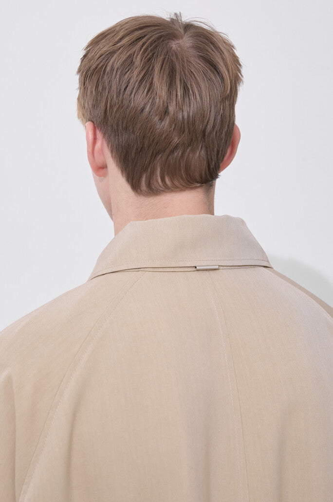 Soft Balmacaan Coat