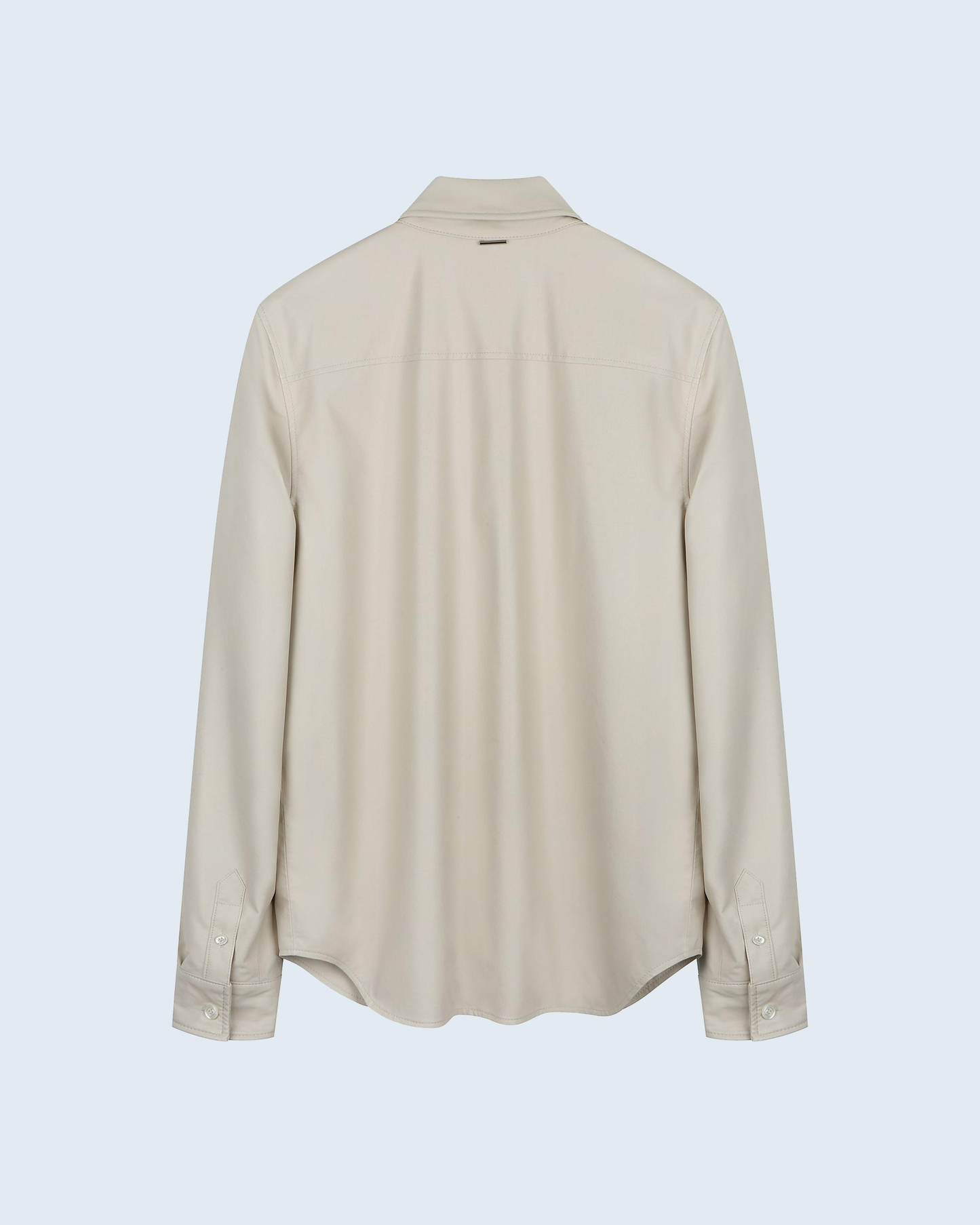 Wire Collar Coated Shirt