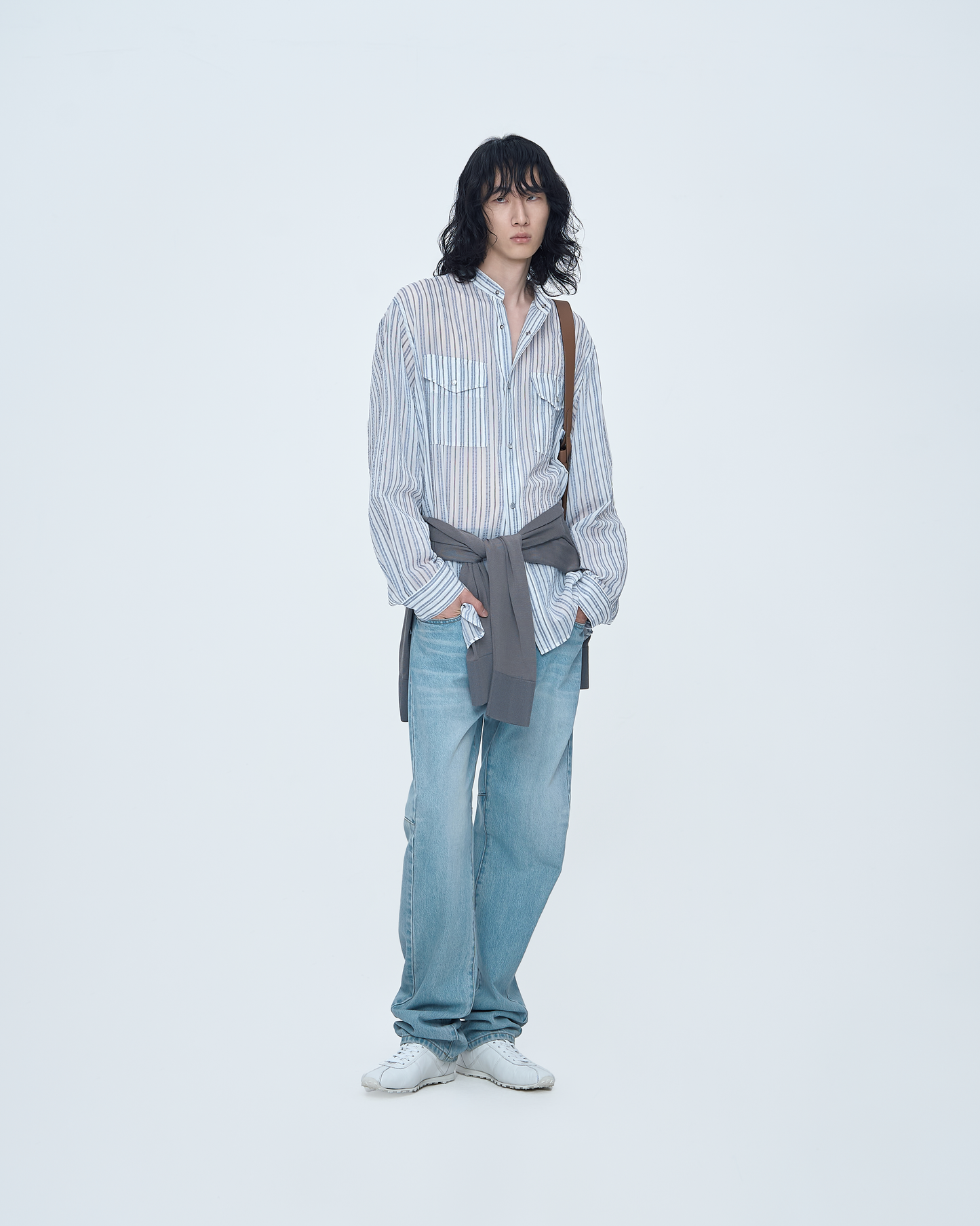 Band Collar Shirt