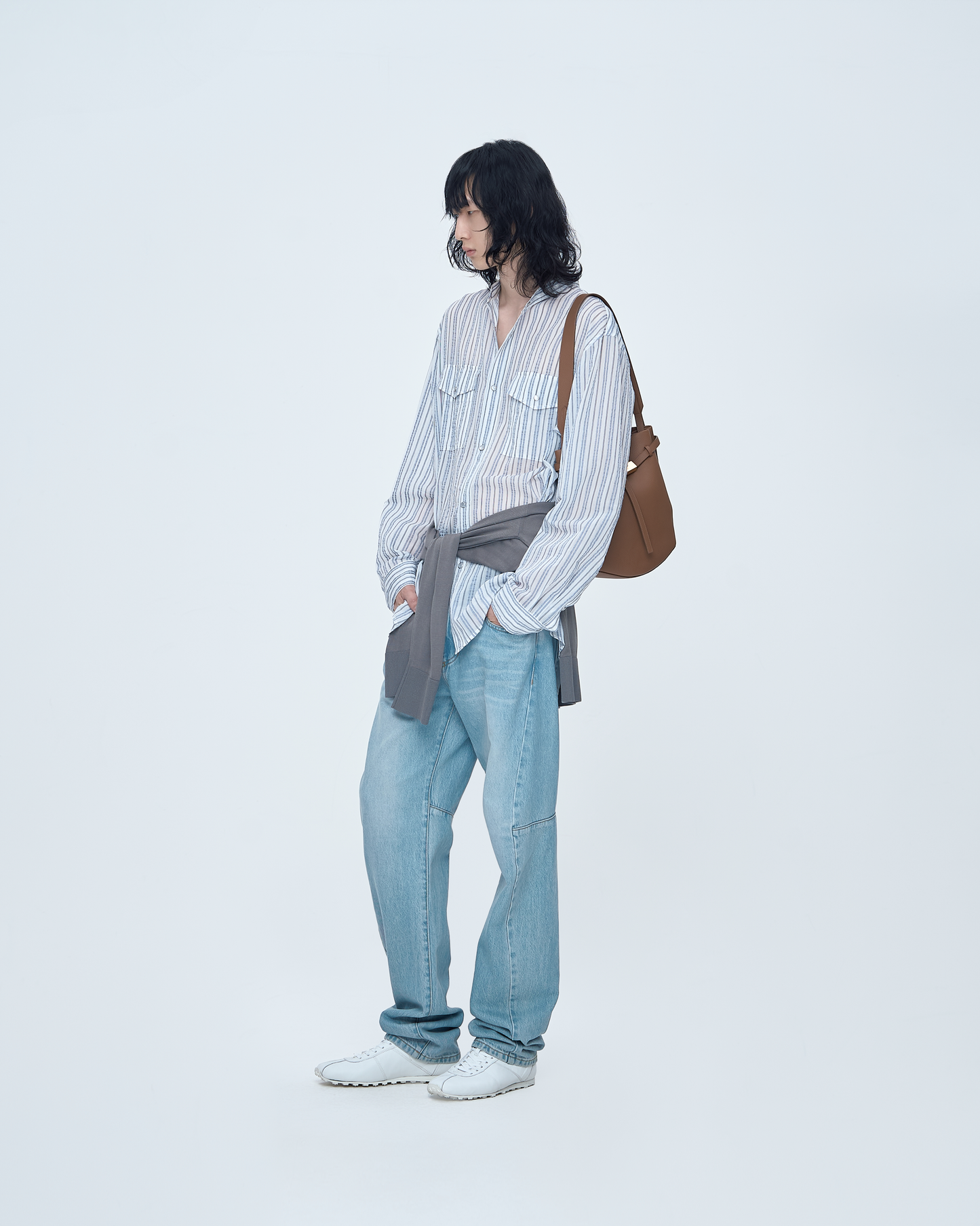 Band Collar Shirt
