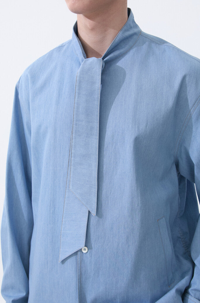 Shirt With Scarf