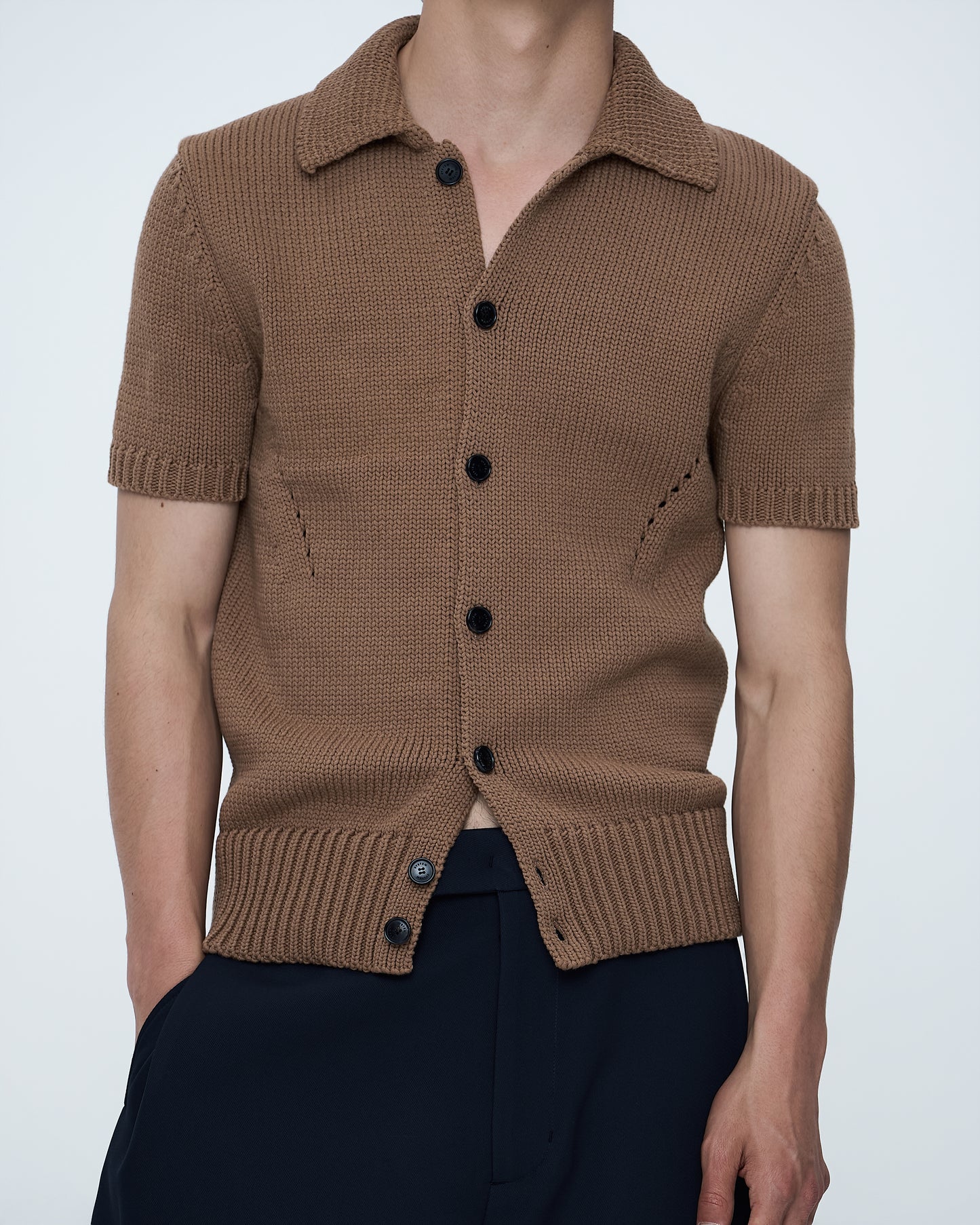 Short-Sleeve Cardigan