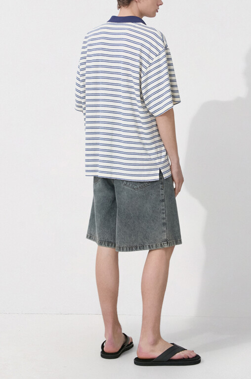 Denim Bermuda Shorts