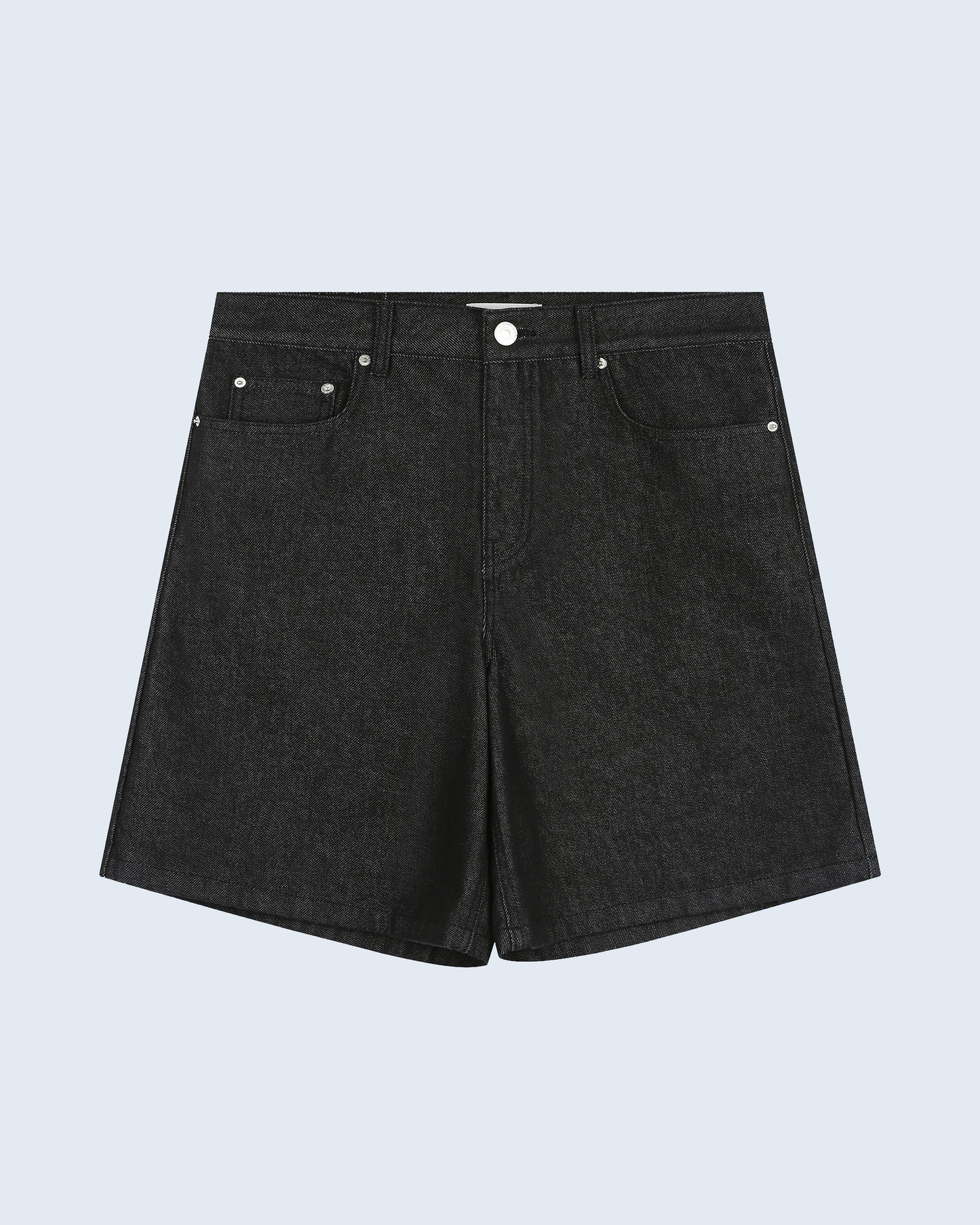 Denim Bermuda Shorts