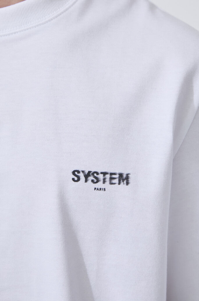 T-Shirt With “Flying Fabric” Logo