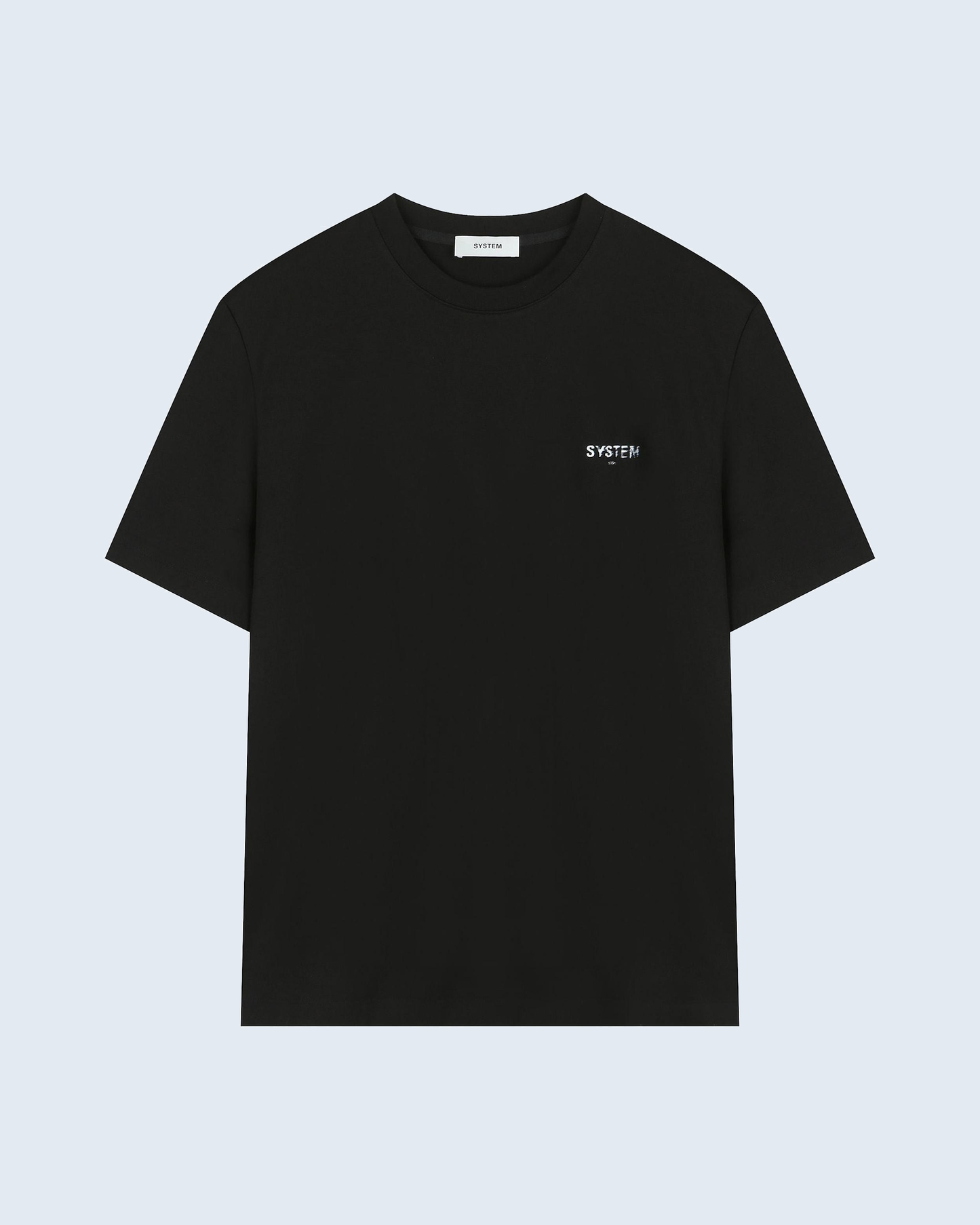 T-Shirt With Flying Fabric Logo
