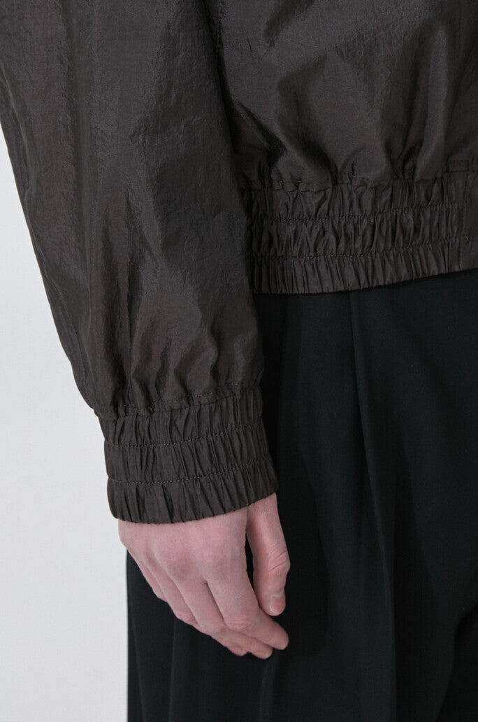 Transparent Bomber Jacket With Pockets