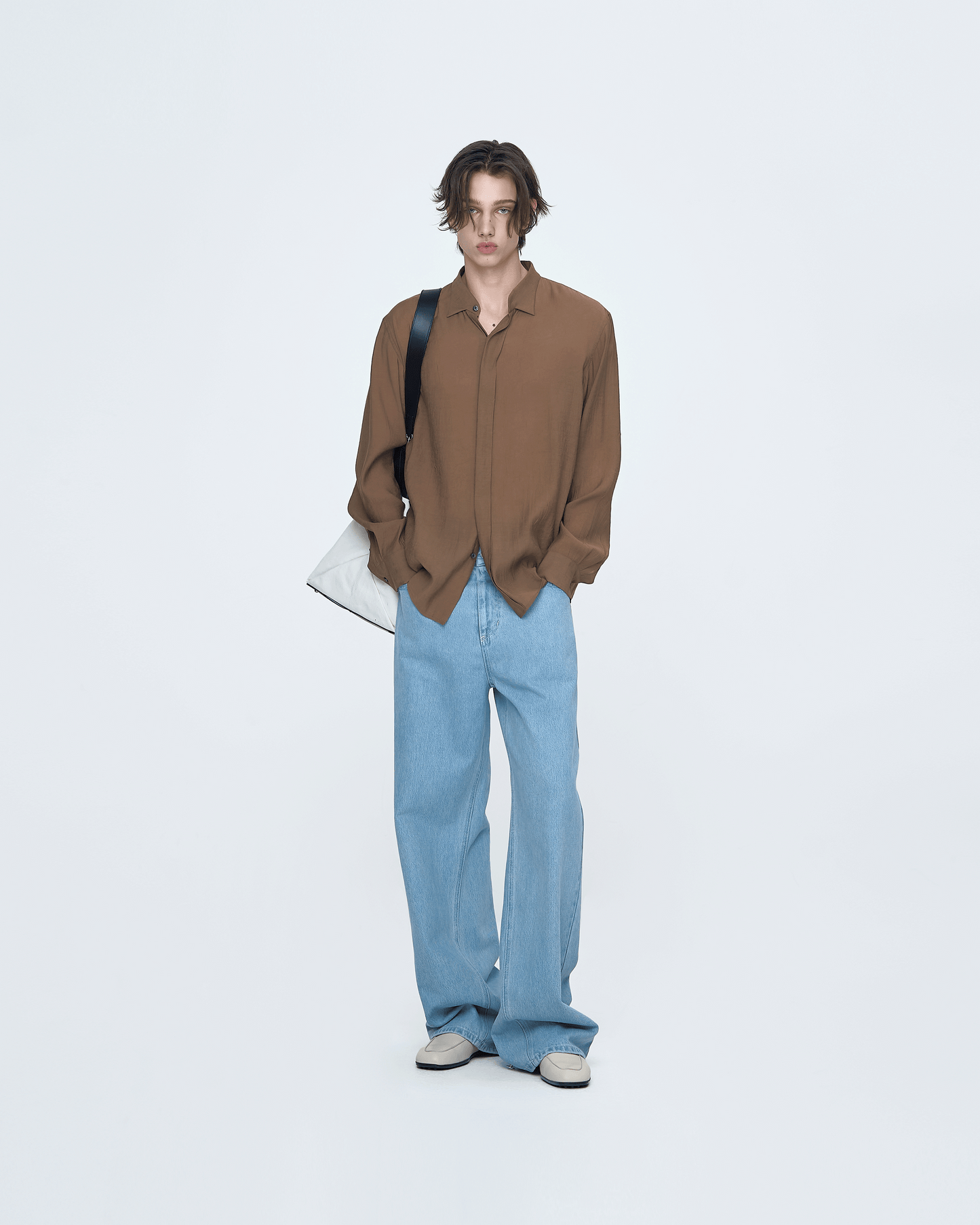 Hidden Button Classic Shirt