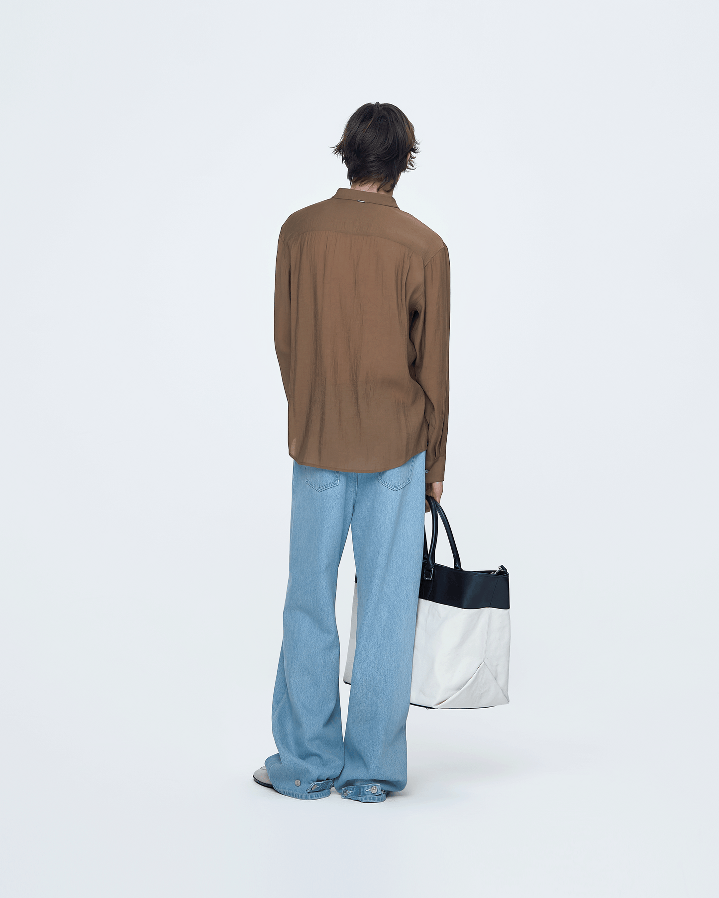 Hidden Button Classic Shirt