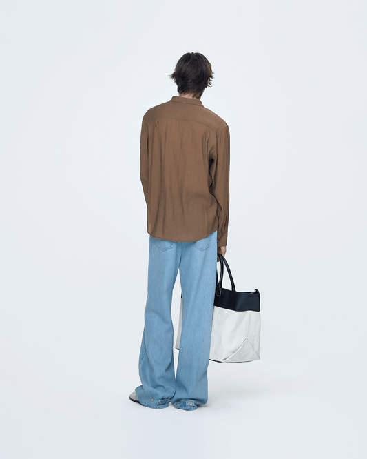 Hidden Button Classic Shirt