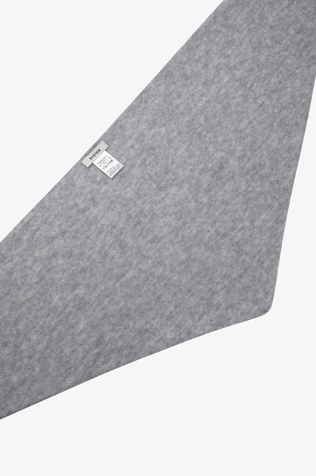 CASHMERE-BLEND KNIT SCARF