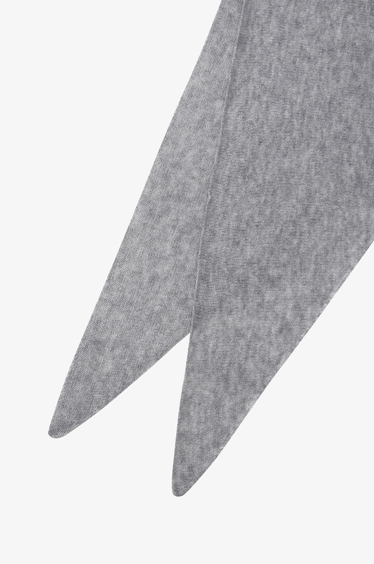 CASHMERE-BLEND KNIT SCARF