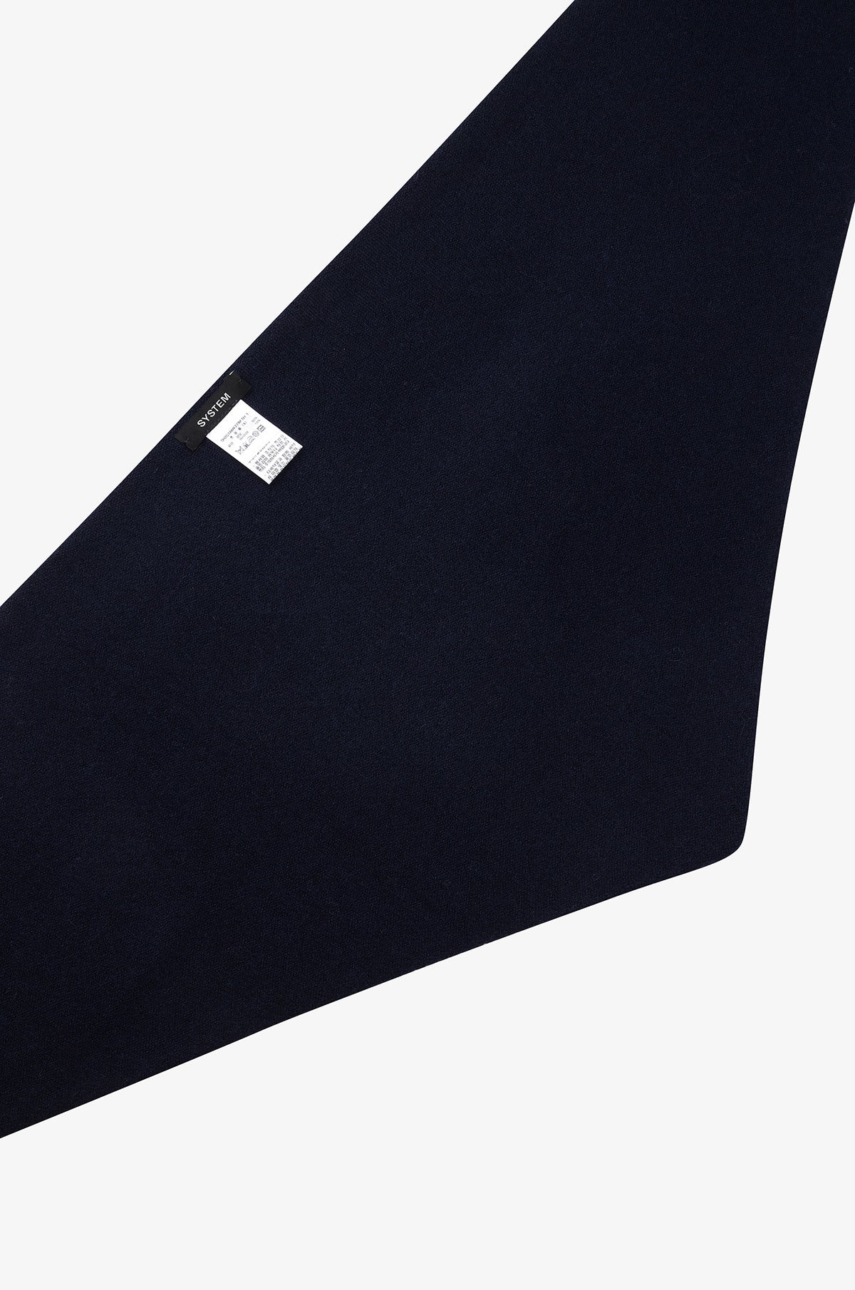 CASHMERE-BLEND KNIT SCARF
