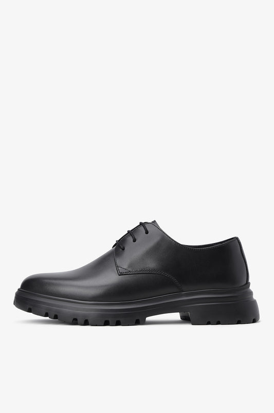 LEATHER DERBY SHOES