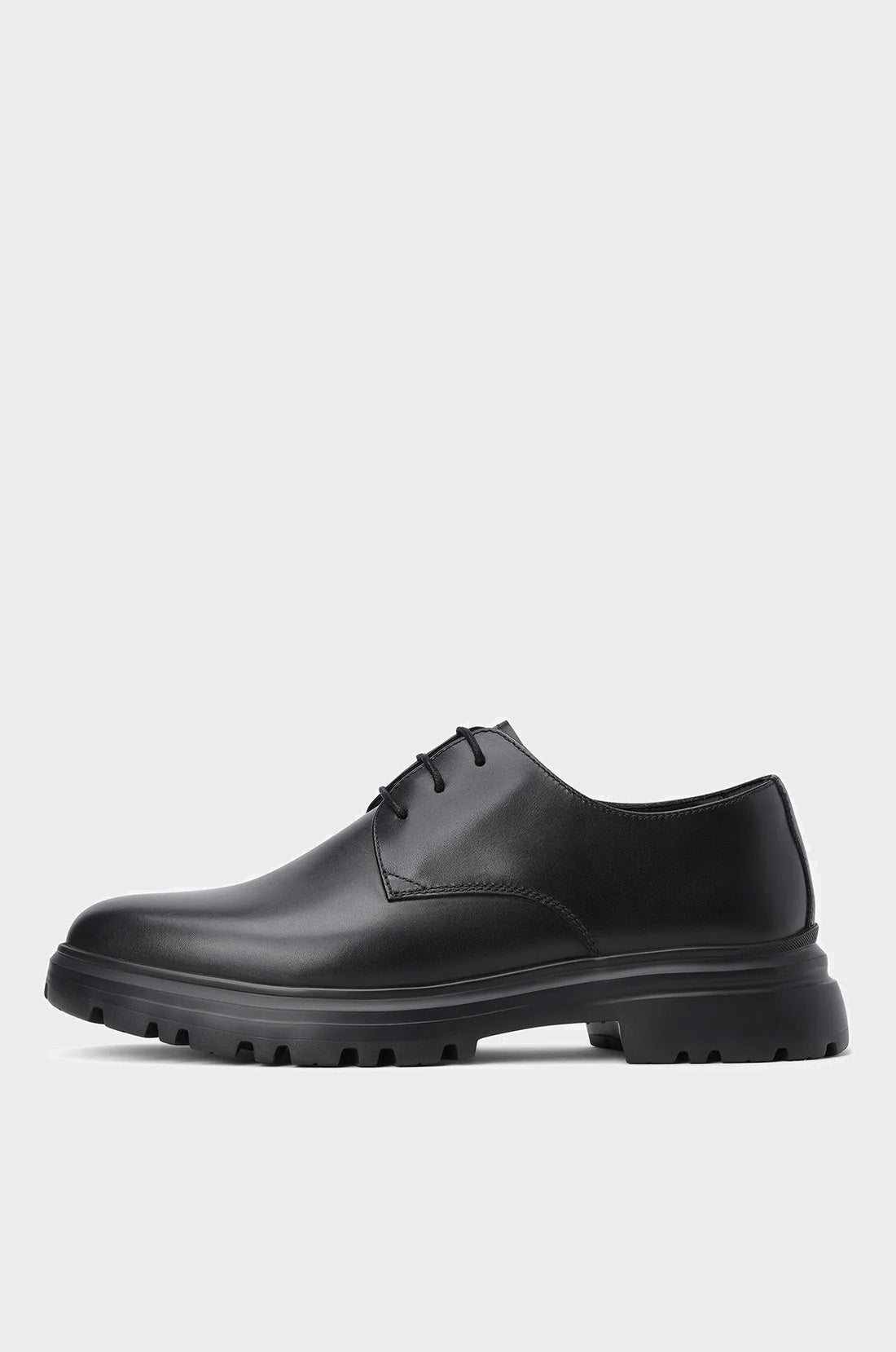 LEATHER DERBY SHOES
