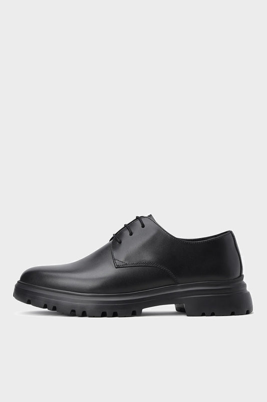 LEATHER DERBY SHOES