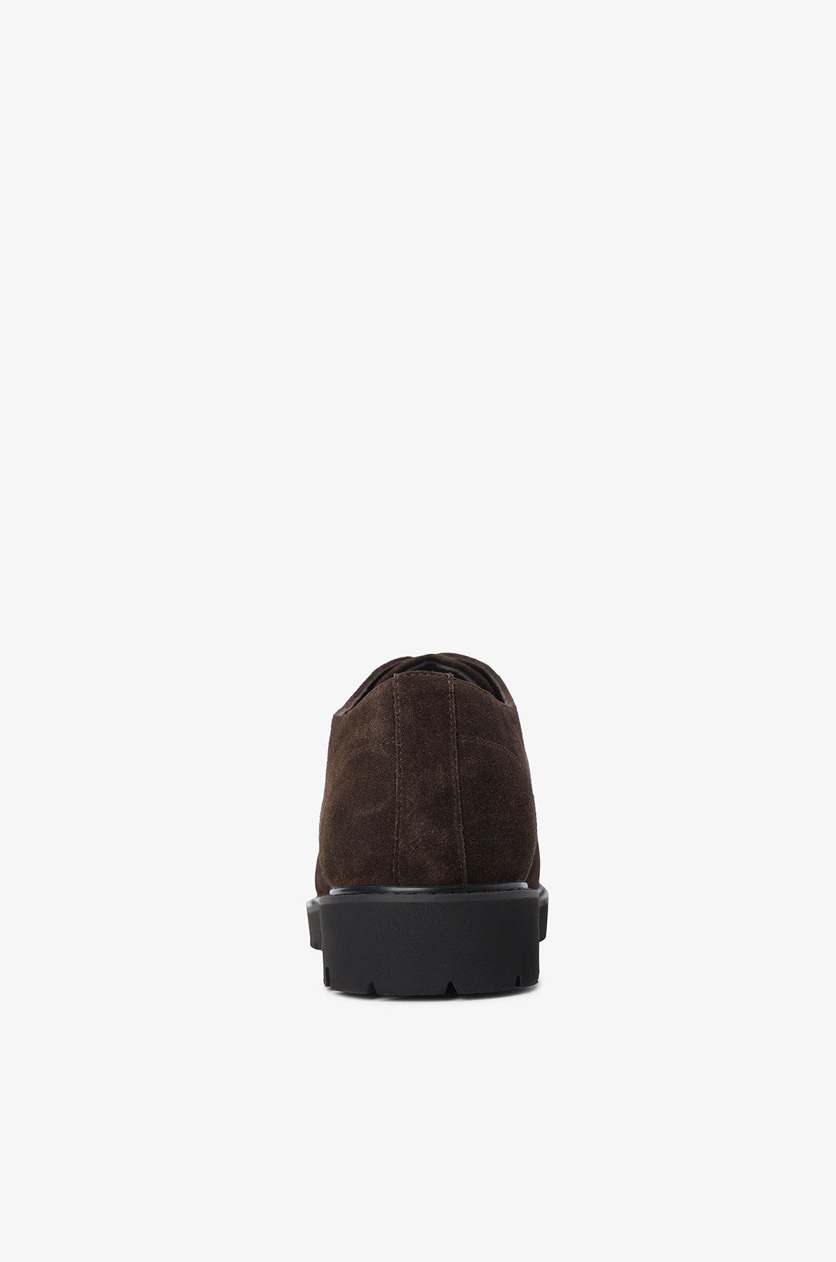 SUEDE U-TIP DERBY SHOES