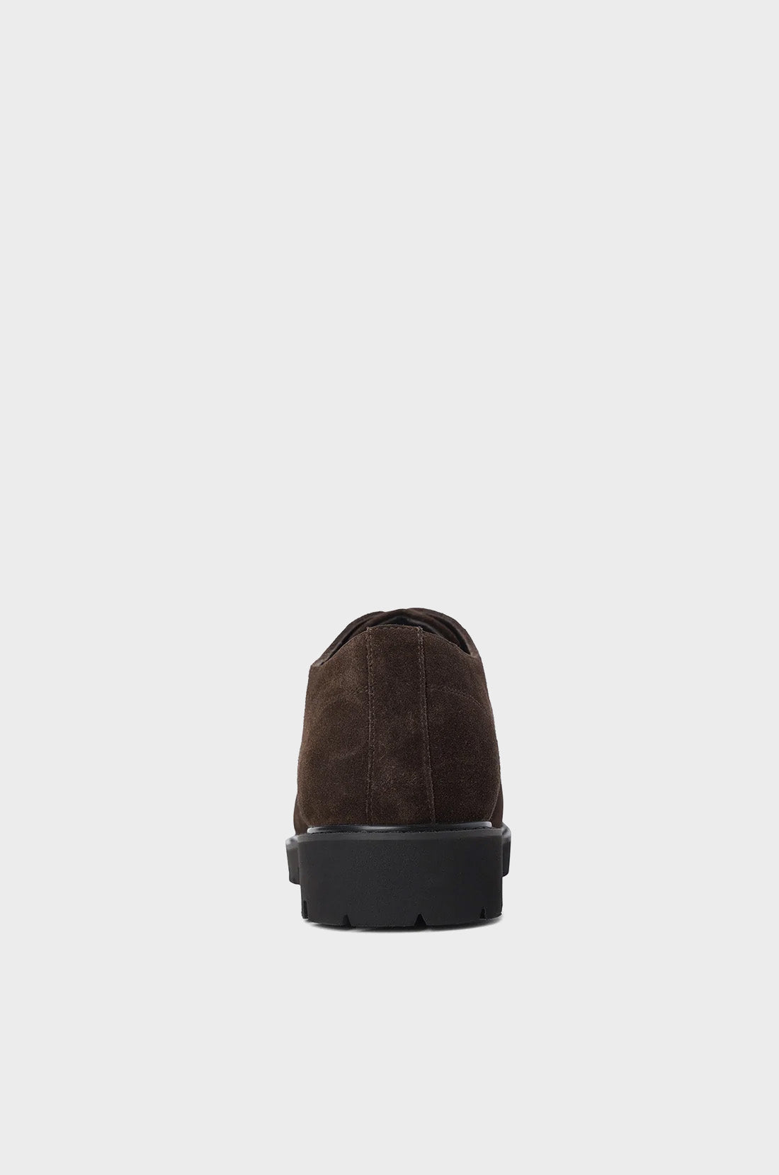 SUEDE U-TIP DERBY SHOES