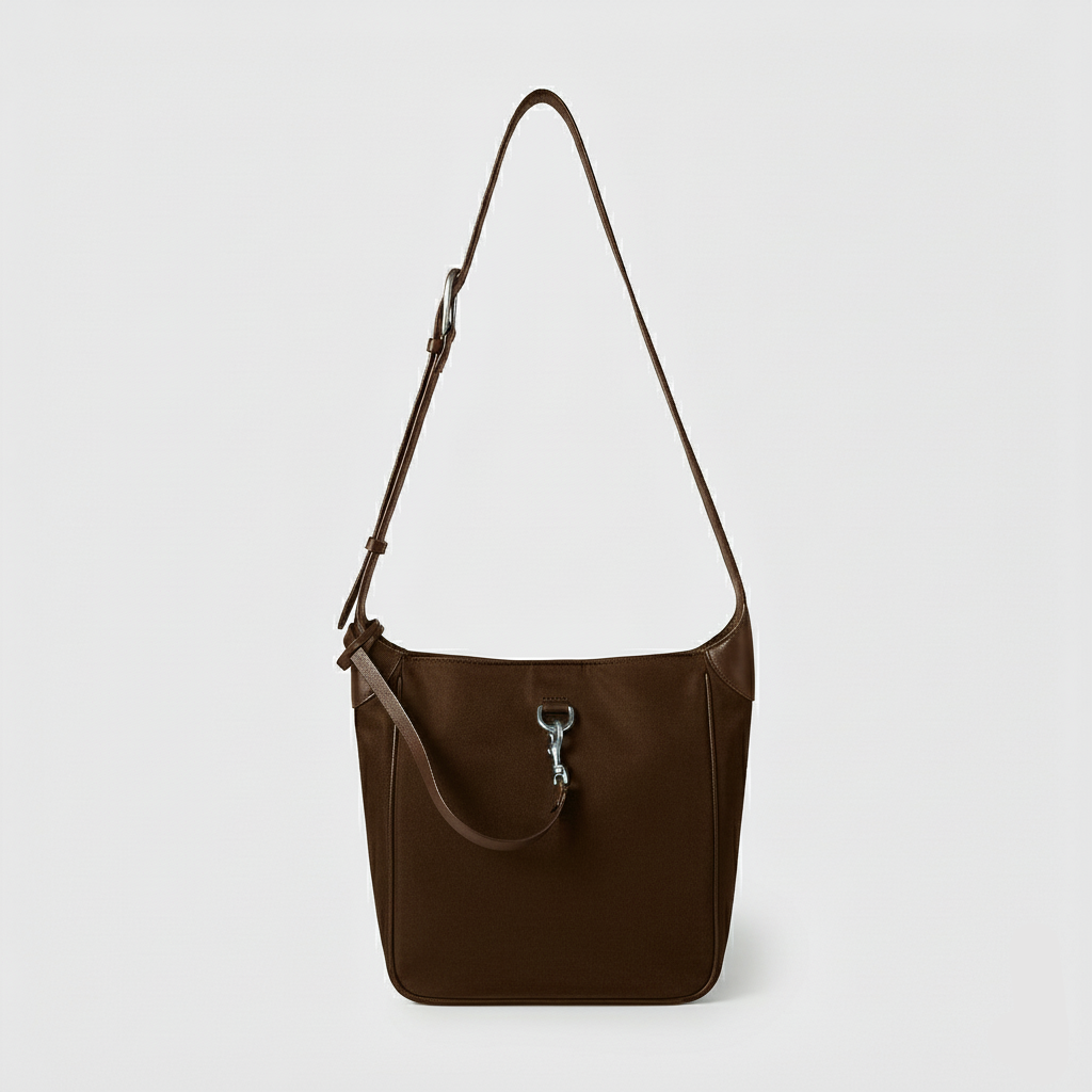 Anchor Clasp Hobo Bag