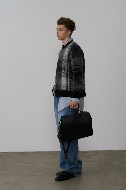 Fret Leather Bag