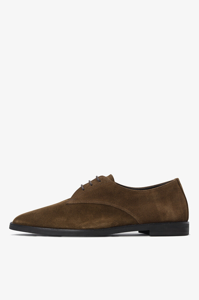 Soft Leather Derby Shoes
