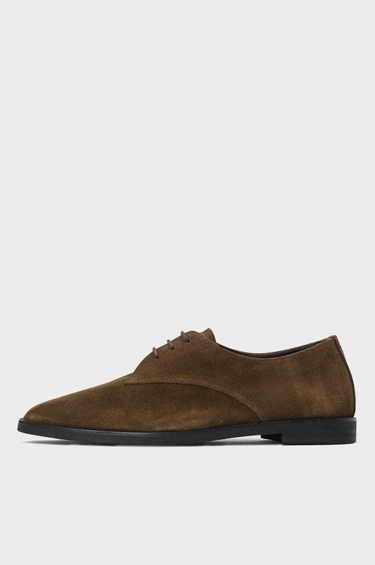 Soft Leather Derby Shoes