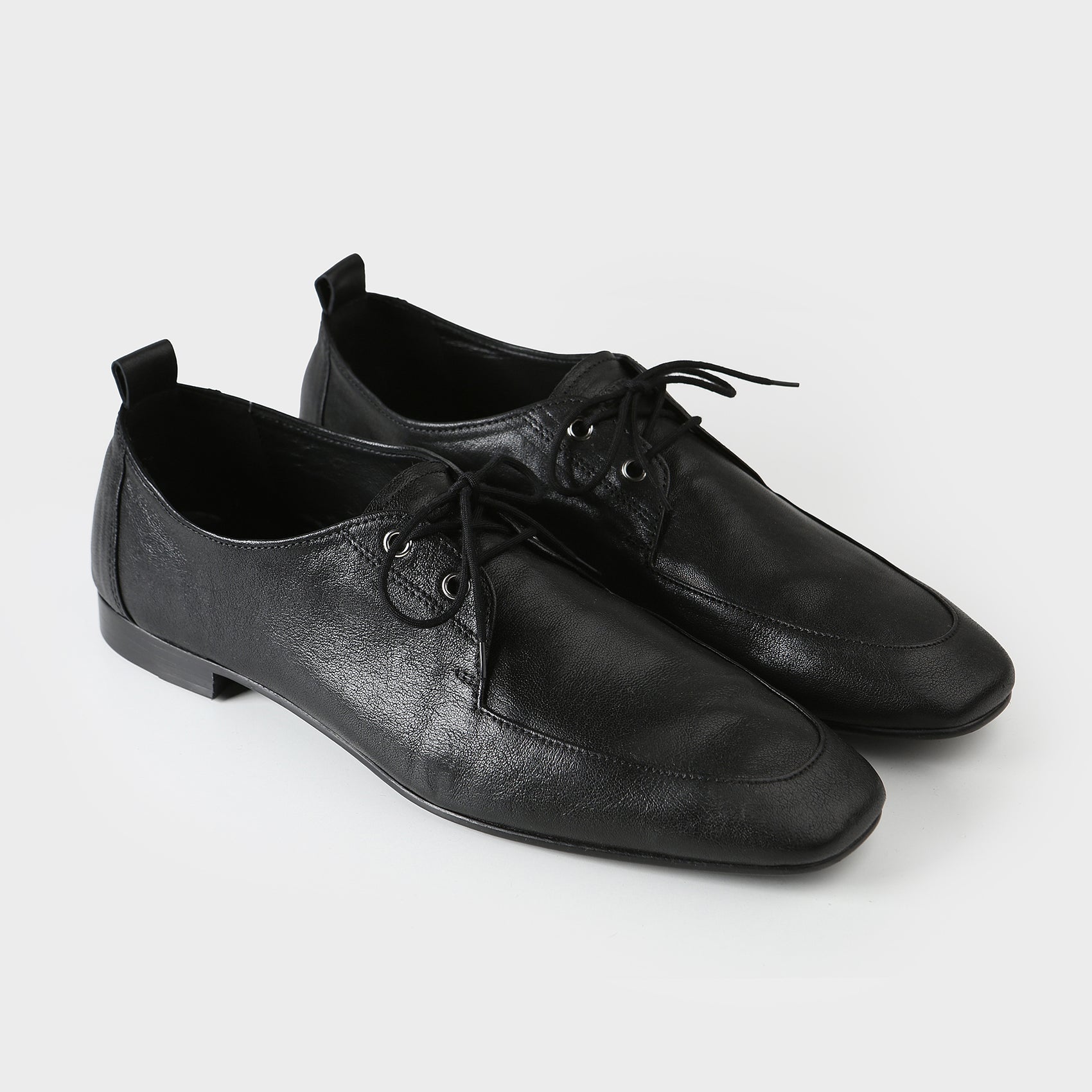 Soft Leather Derby Shoes