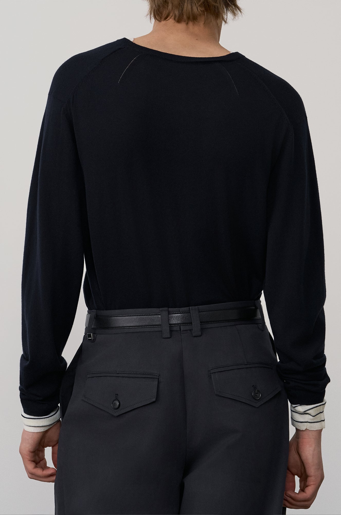 LAYERD KNIT PULLOVER