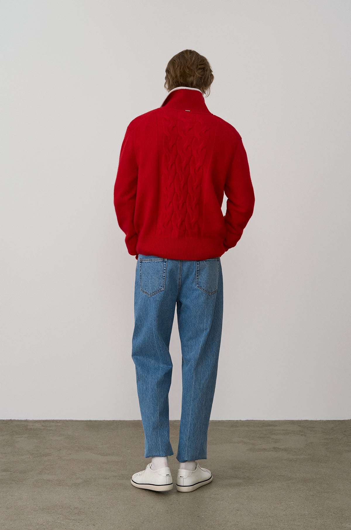 CARROT DENIM PANTS