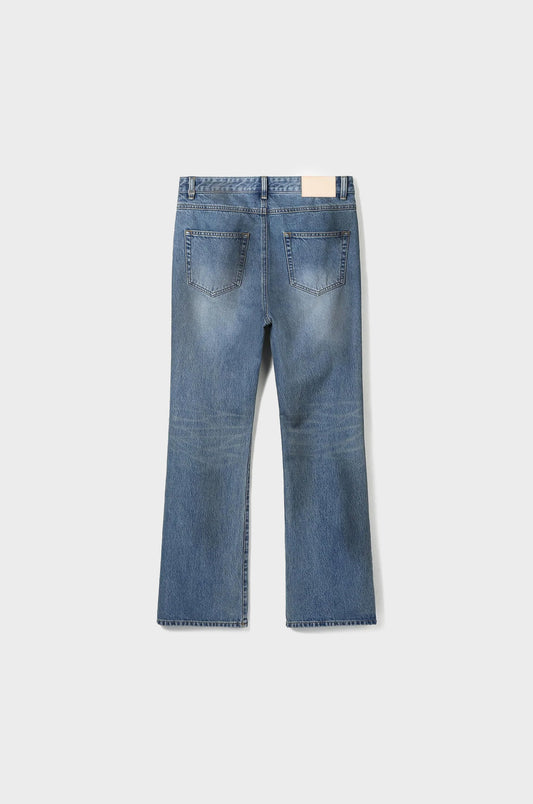 FLARE DENIM PANTS