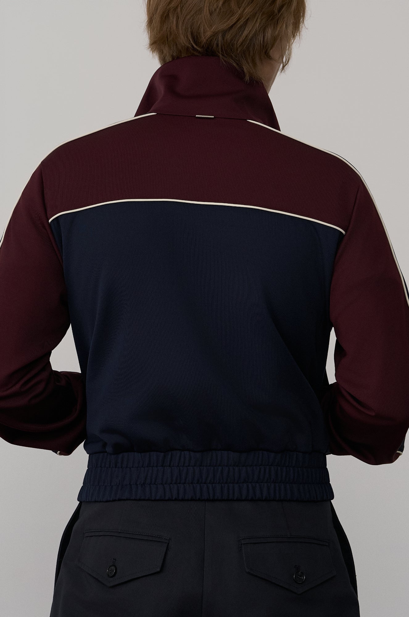 COLOR-BLOCKED TRACK JACKET