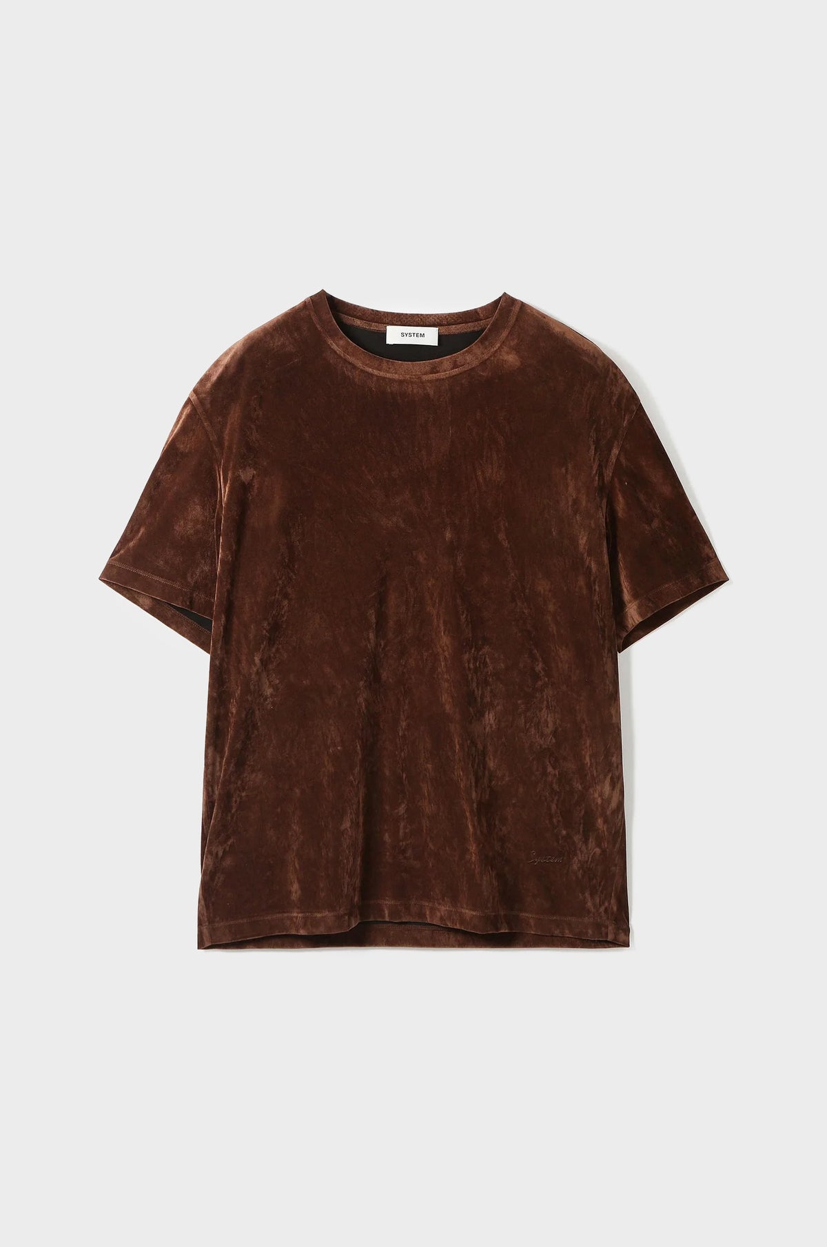 VELOUR T-SHIRT