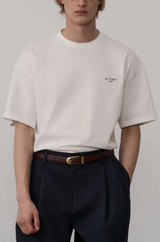BACK LOGO T-SHIRT