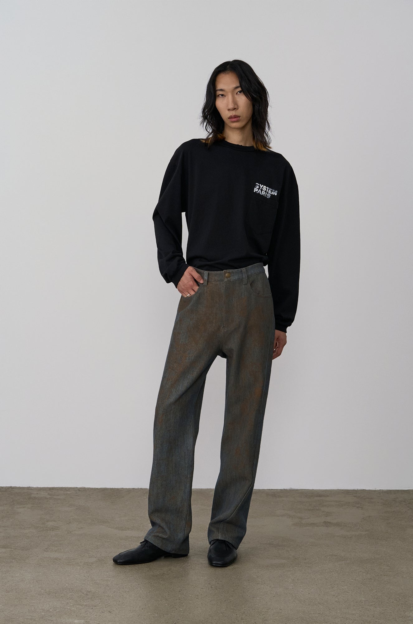 POCKETED LONG-SLEEVE SHIRT