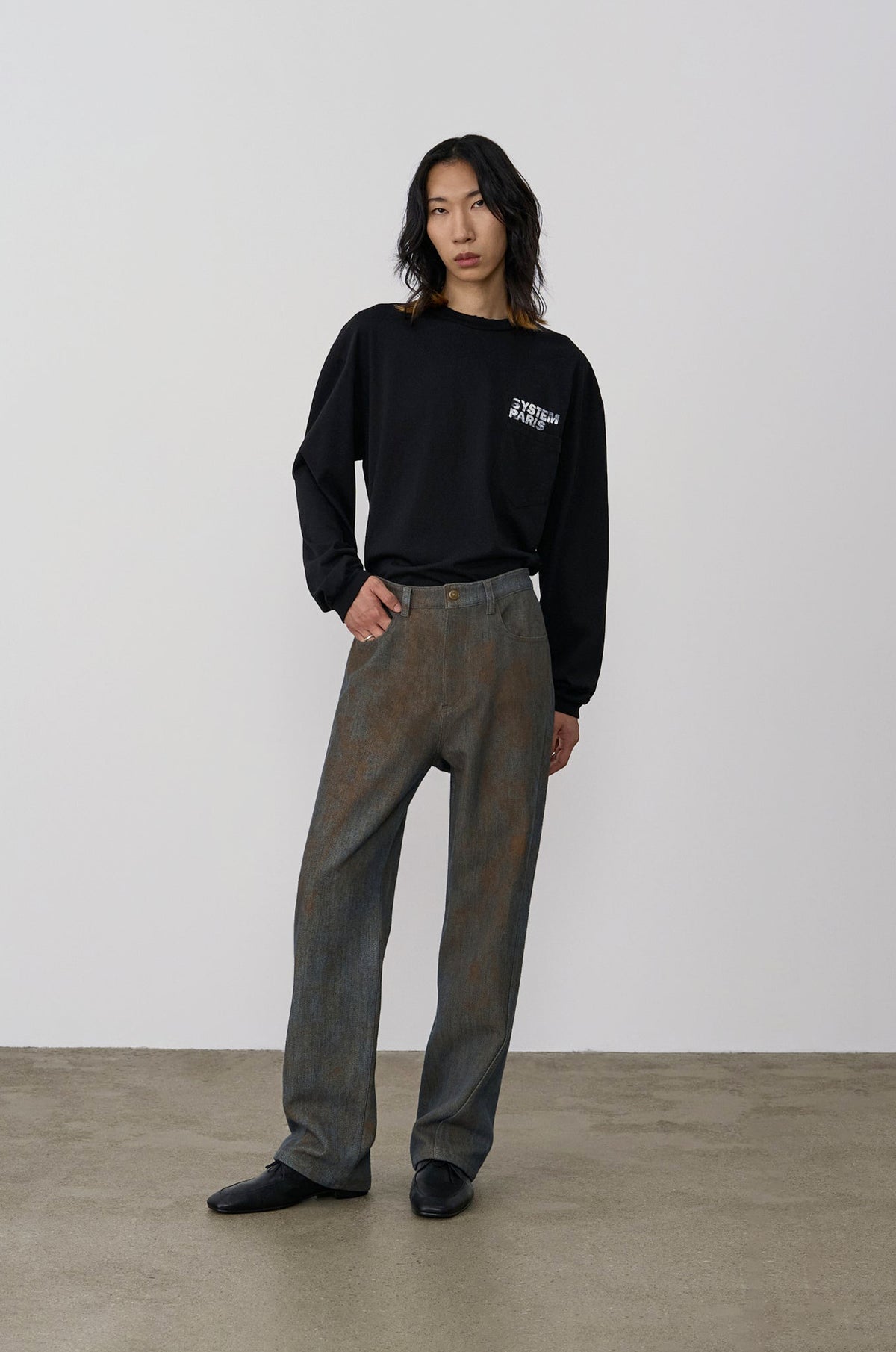 POCKETED LONG-SLEEVE SHIRT