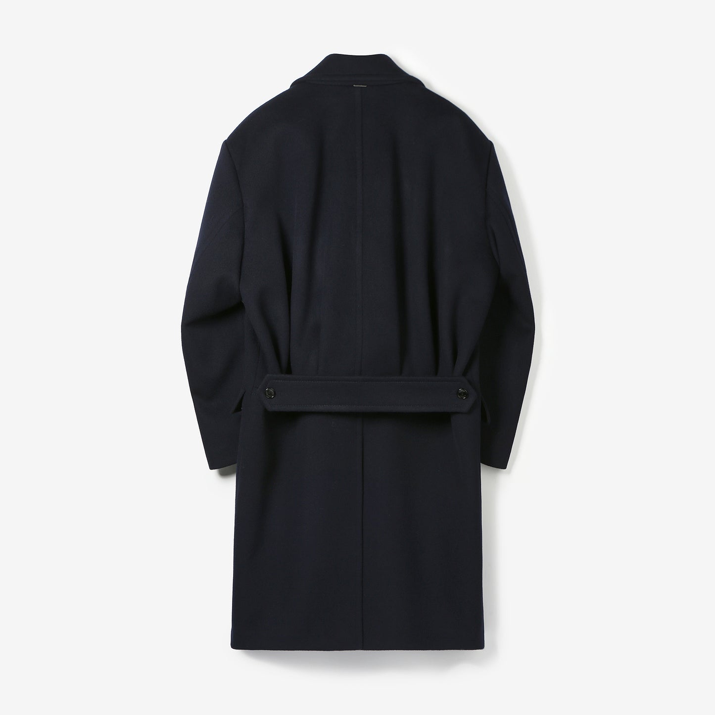 WOOL DOUBLE-BREASTED TRENCH COAT