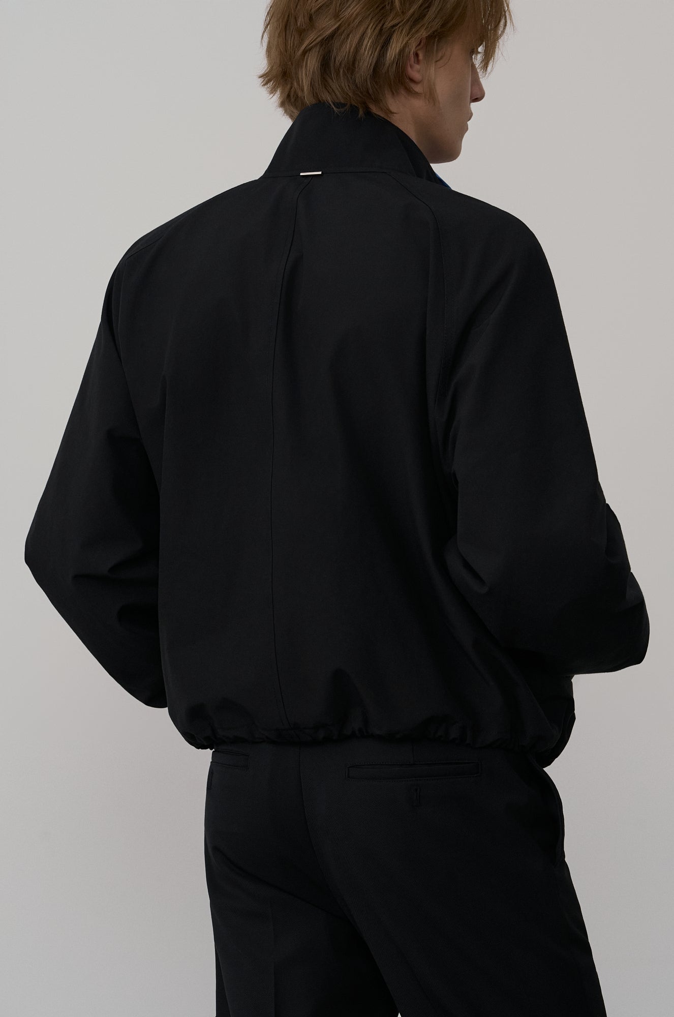 DOUBLE-ZIP BOMBER JACKET
