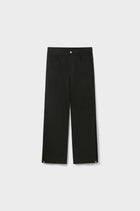 SIDE-PLEATED HEM PANTS