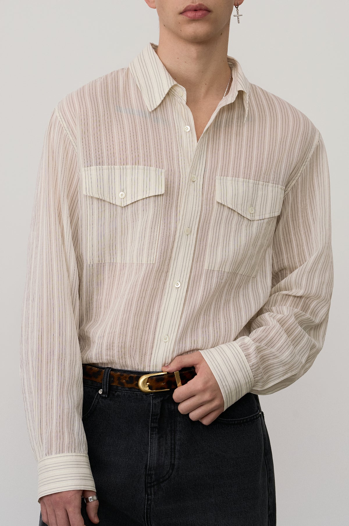 FLAP-POCKET SHIRT