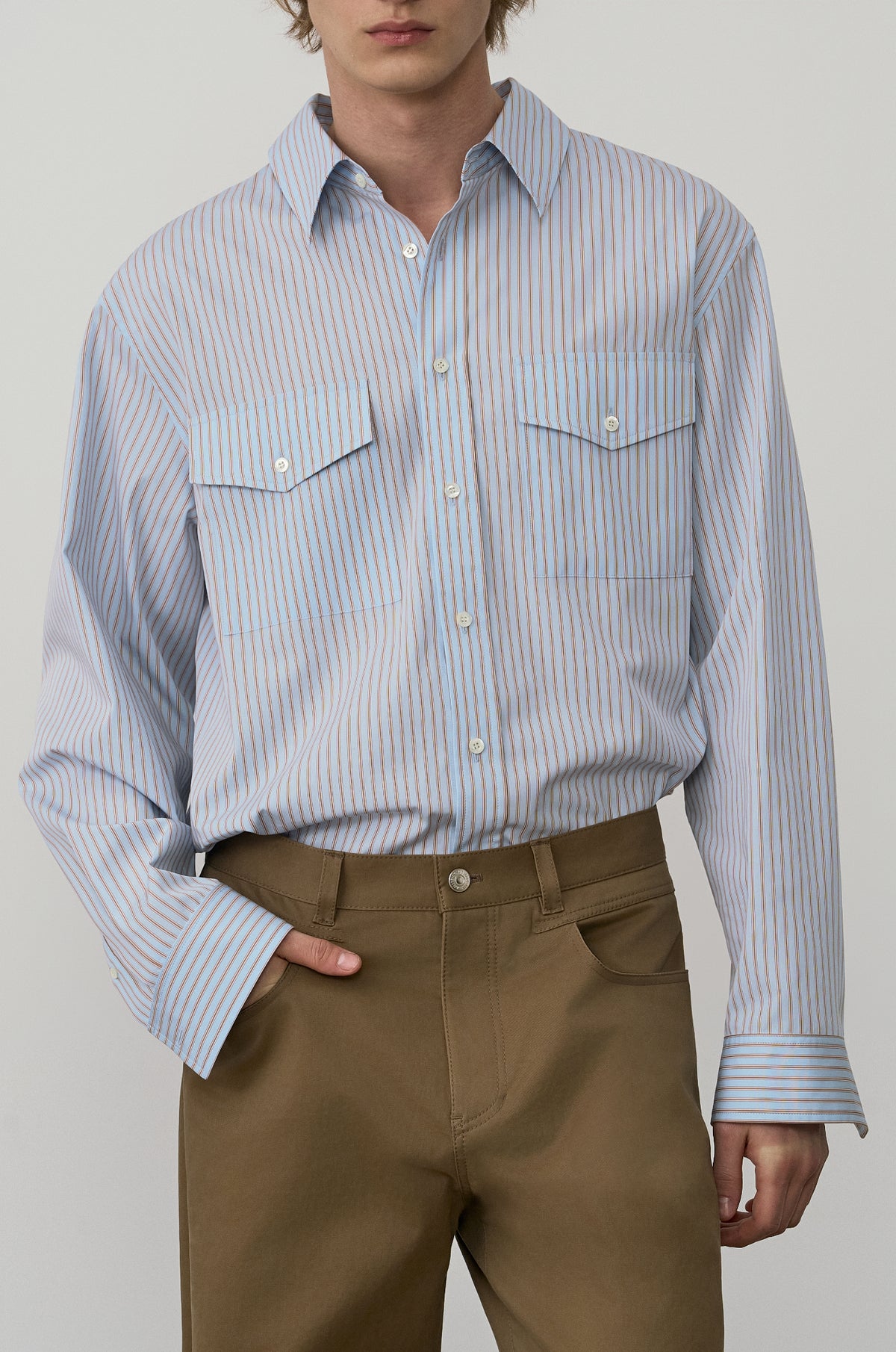 FLAP-POCKET SHIRT