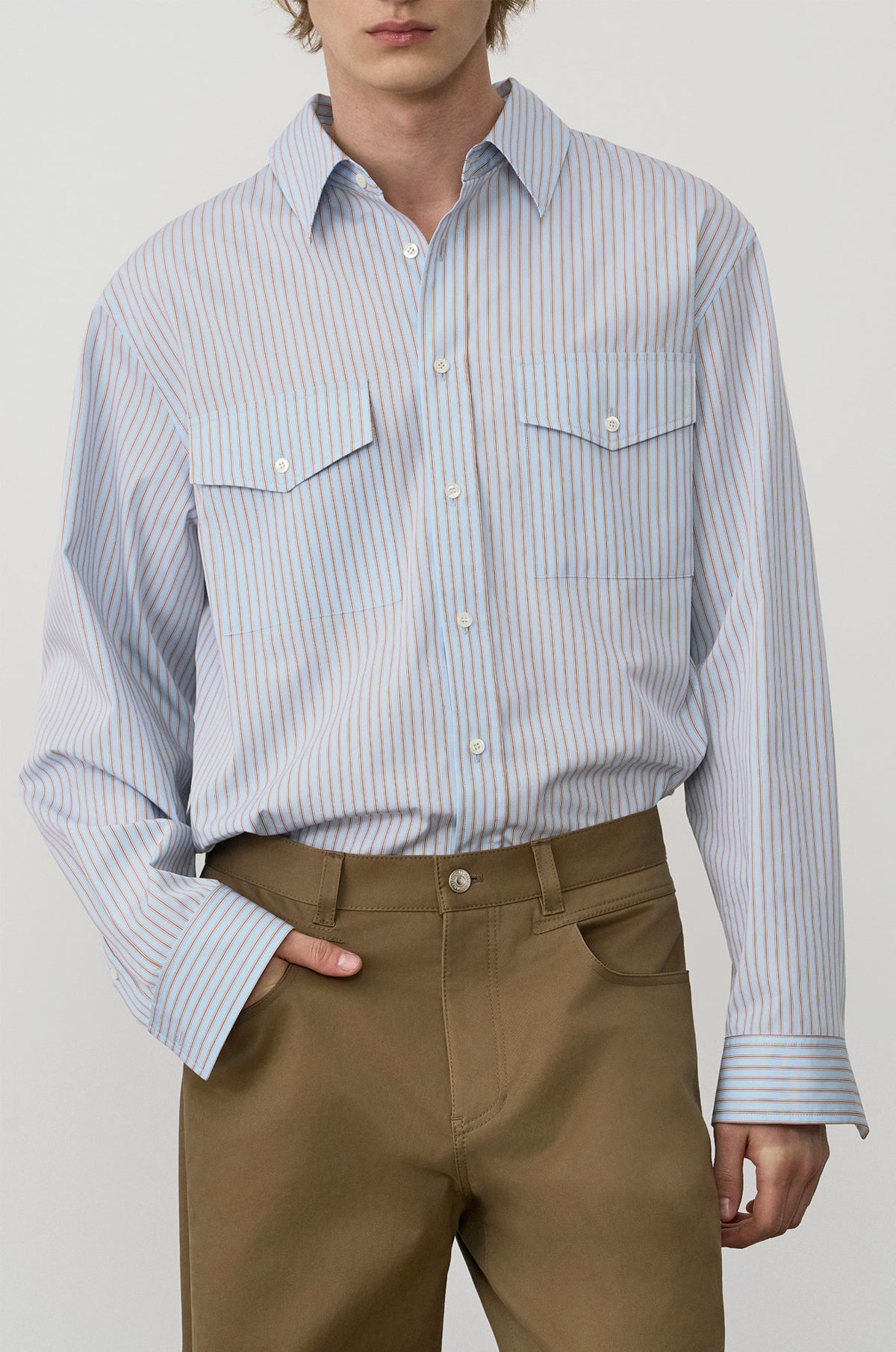 FLAP-POCKET SHIRT