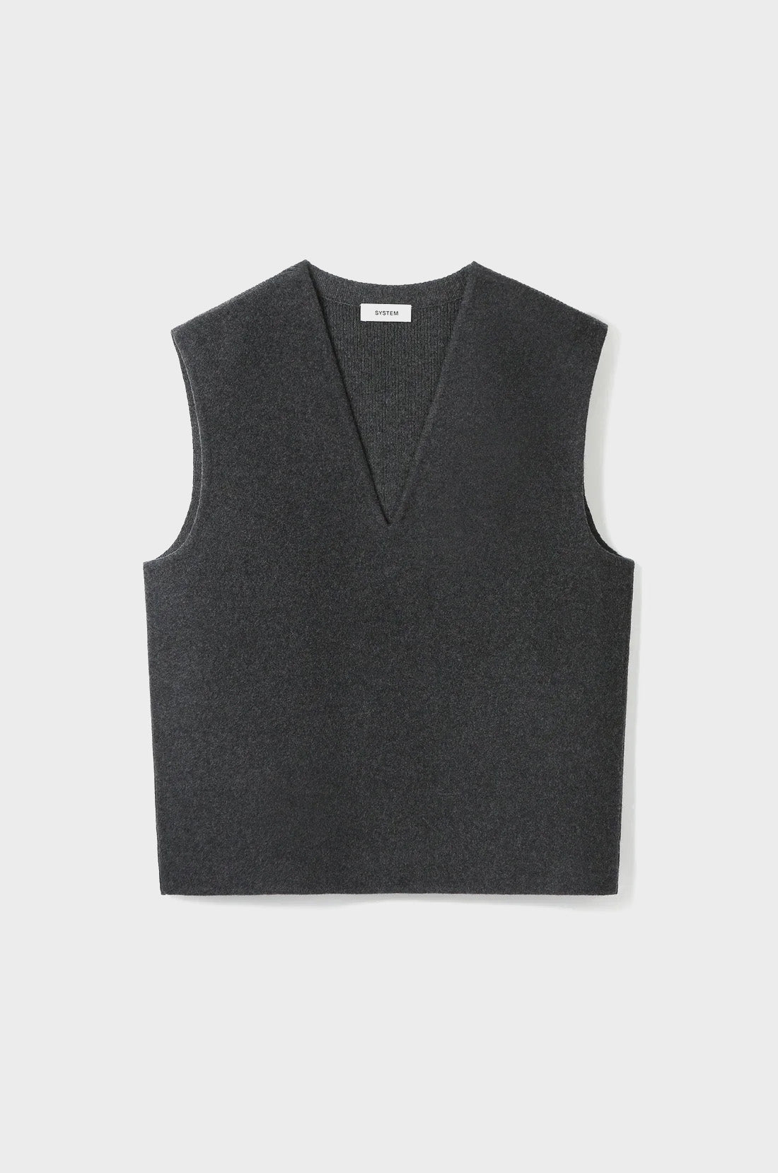 WOOL V-NECK VEST