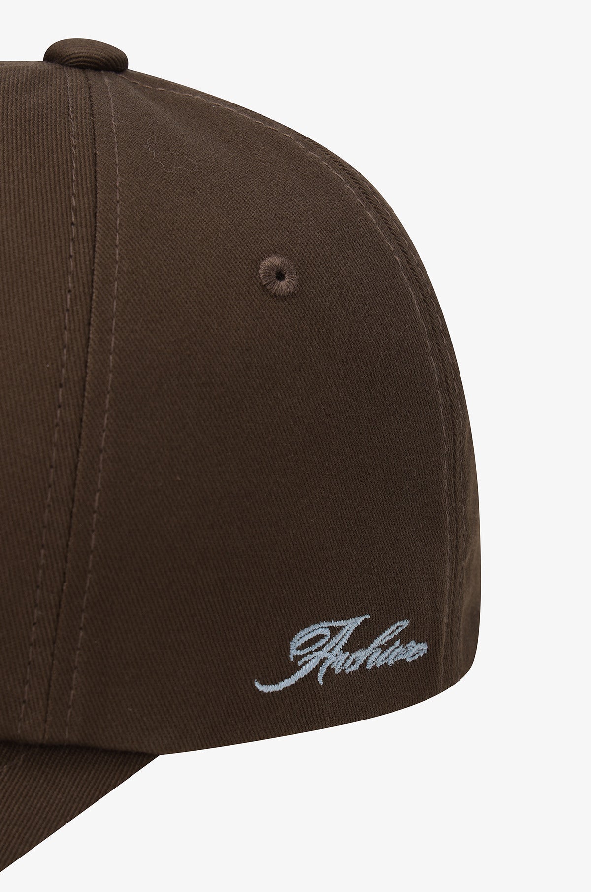 EMBROIDERED LOGO BALL CAP
