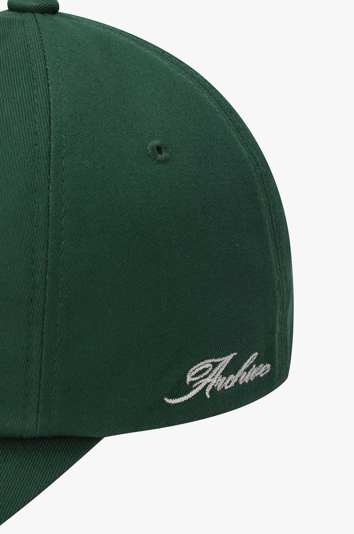 EMBROIDERED LOGO BALL CAP