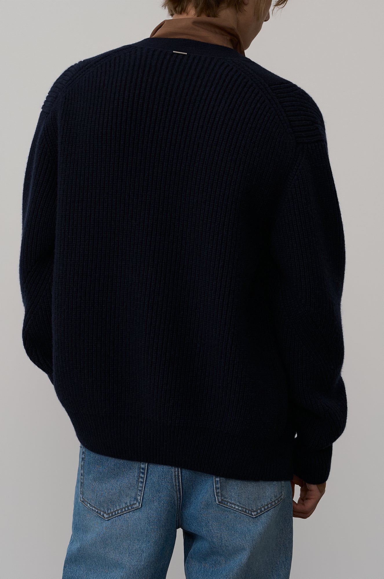 WOOL KNIT CARDIGAN